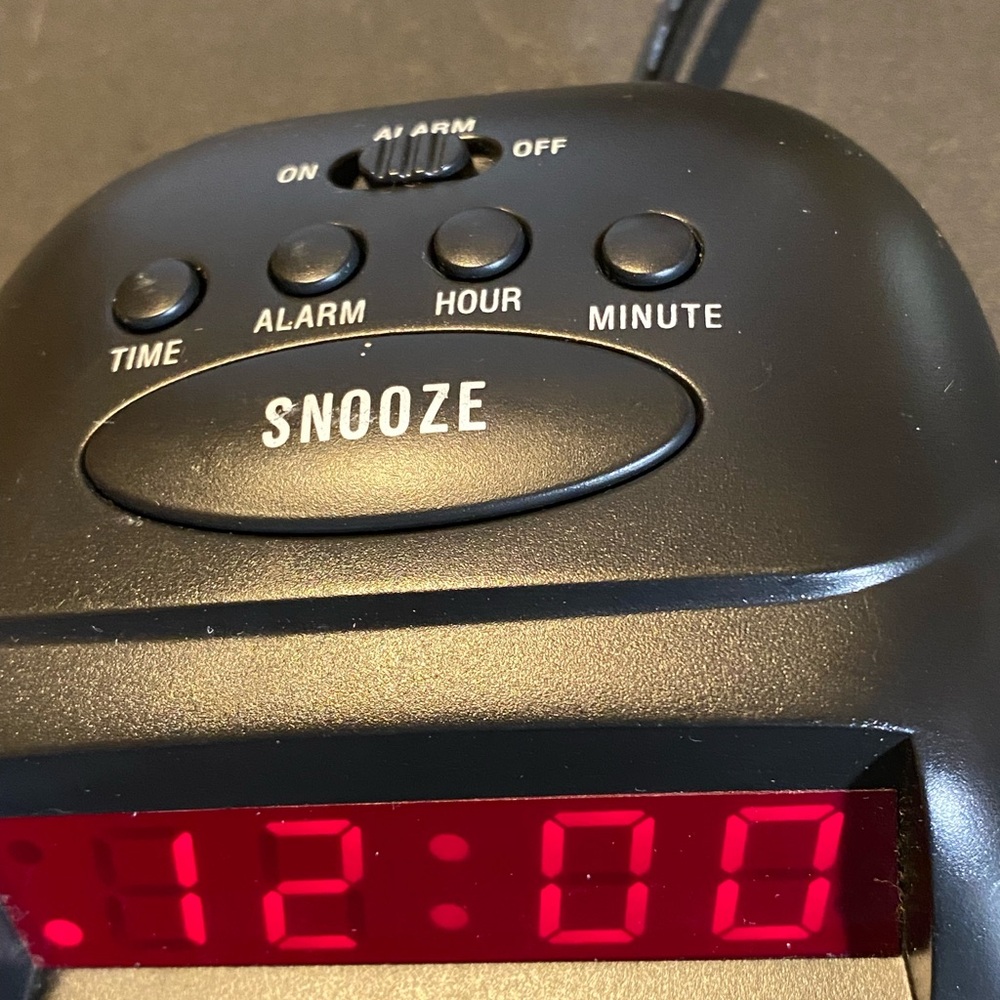 Advance Retro Digital Travel Alarm Clock